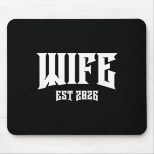 Huwelijk vrijgezellenfeest Grunge Rock Echtgenote Muismat