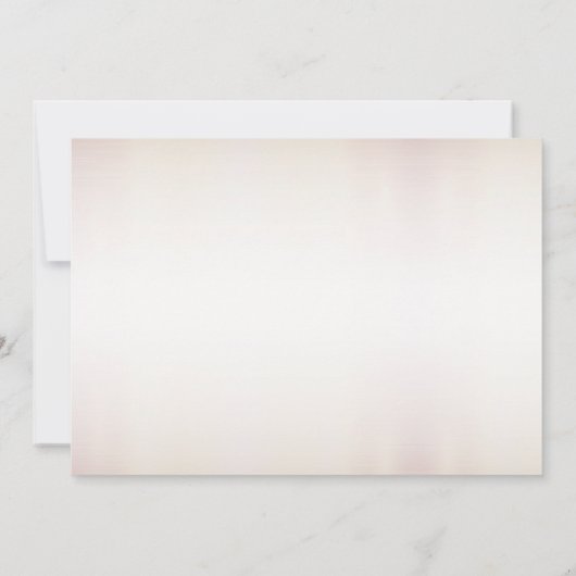 Huwelijk Waterverf Boho Roze Bloemen Elegant Save The Date (Achterkant)