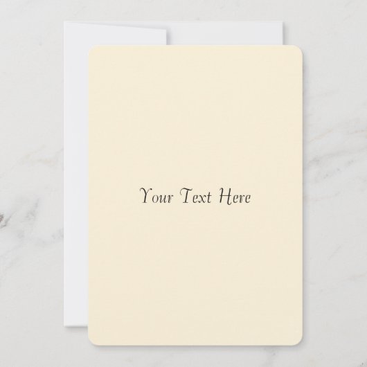 Huwelijk Waterverf Violas Border Sla de datum op Save The Date (Achterkant)