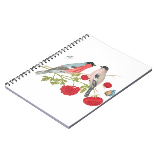 huwelijk | Weddenschap | Kleurrijke vogels | Vogel Notitieboek (Linkerzijde)