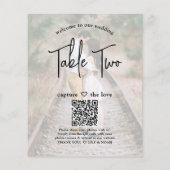 Huwelijk Welkom 2 Foto's & Website QR Tafelnummer (Achterkant)