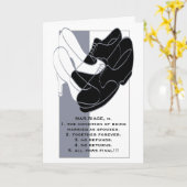 Huwelijk Wenskaart I Kaart (Gele Bloem)