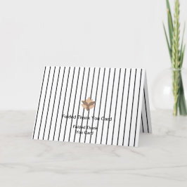 Huwelijk & Zakelijk Dank u Kaarten | elegant