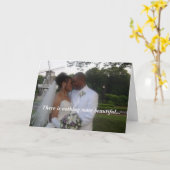 Huwelijk, zijn Er niets mooiere… Kaart (Gele Bloem)