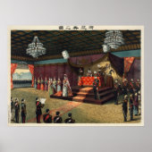 Huwelijke ontvangst van kroonprins Yoshihito Poster (Voorkant)