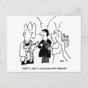 Huwelijks Bezinningsperiode Grappig Briefkaart