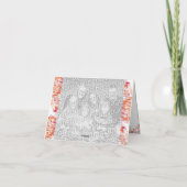 Huwelijks Dankbetuigingen Bedankkaart (Achterkant)