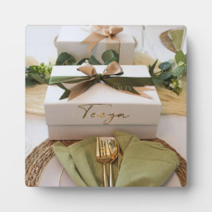 Huwelijks- en verlovingscadeaus fotoplaat