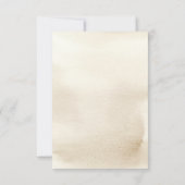 Huwelijks RSVP Kaart Witte Rozen (Achterkant)