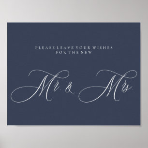 Huwelijks Script Eenvoudig Mijnheer en Mevrouw Mar Poster
