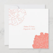 Huwelijks Tafelkaart Bedankbericht Bedankkaart (Achterkant)