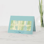 Huwelijks- Trouwkaart Dankjewel Shower Gastvrouw ( Bedankkaart (Achterkant)