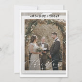 huwelijks uitnodiging (Voorkant)