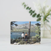 Huwelijksaankondiging Save the Date (Staand voorkant)