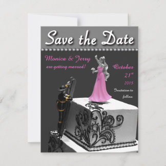 Huwelijksaankondiging "Save The Date" Save The Date