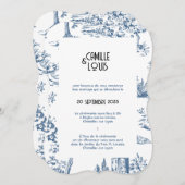 Huwelijksaankondiging Victoria Kaart (Voorkant / Achterkant)