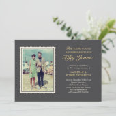 Huwelijksaankondigingen voor jonge koppels kaart (Staand voorkant)