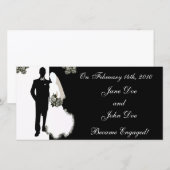 Huwelijksaankondigingskaarten Aankondiging (Voorkant / Achterkant)