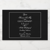 Huwelijksaanzoek: Jij wordt mijn Groomsman Mini Likeurfles Etiket (Enkel label)