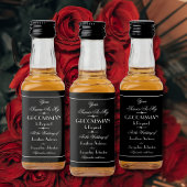 Huwelijksaanzoek: Jij wordt mijn Groomsman Mini Likeurfles Etiket