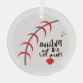 Huwelijksaanzoek Ornament- Wil je met me trouwen S Glas Ornament (Achterkant)