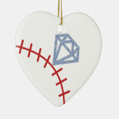 Huwelijksaanzoek Sieraad - Wil Je Met Me Trouwen H Keramisch Ornament (Rechts)