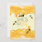 Huwelijksaanzoek Uitnodiging Honingbij (Achterkant)