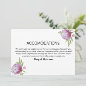 Huwelijksaccommodatiekaart Kaart (Staand voorkant)