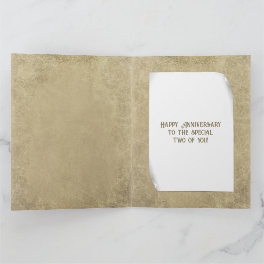  huwelijksakte kaart (Binnen)