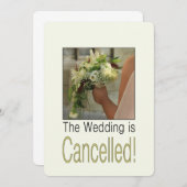 Huwelijksannulering aankondiging (Voorkant / Achterkant)