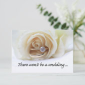 Huwelijksannulering aankondiging (Staand voorkant)