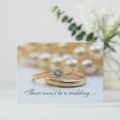 Huwelijksannulering bekendmaking aankondiging (Staand voorkant)