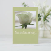 Huwelijksannulering bekendmaking aankondiging (Staand voorkant)