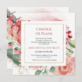 Huwelijksannulering - Uitgesteld - Wijziging van p Kaart (Voorkant / Achterkant)