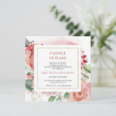 Huwelijksannulering - Uitgesteld - Wijziging van p Kaart (Staand voorkant)