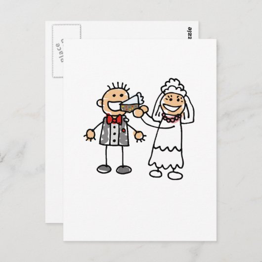 Huwelijksartikelen 49 briefkaart (Voorkant / Achterkant)