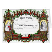 huwelijksattest uit 1877 (Voorkant Horizontaal)