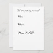 huwelijksattest uit 1877 kaart (Achterkant)