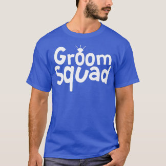 huwelijksbachelorpartij groom squad t-shirt