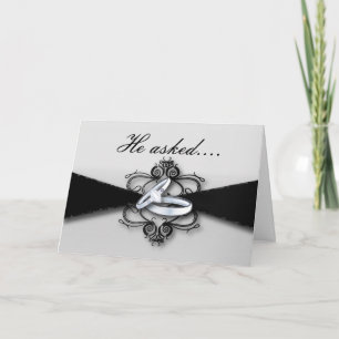 huwelijksband verloving aankondiging