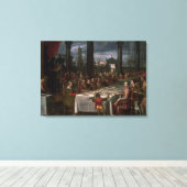 Huwelijksbanket Canvas Afdruk (Insitu (Houten vloer))