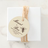 Huwelijksbedankingskaartje Bedankjes Labels (In situ)