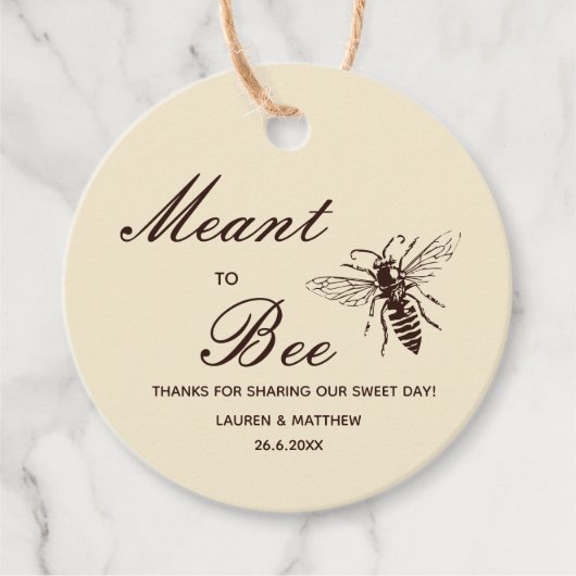 Huwelijksbedankingskaartje Bedankjes Labels (Voorkant)