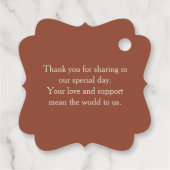 Huwelijksbedankjes najaar bedankjes labels (Achterkant)