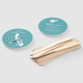 Huwelijksbestemming Filipijnen Handwaaier (Niet-gemonteerd)