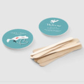 Huwelijksbestemming Kos Handwaaier (Niet-gemonteerd)