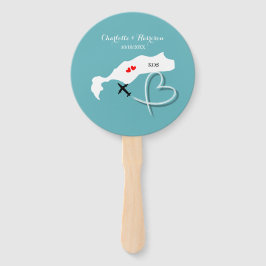 Huwelijksbestemming Kos Handwaaier