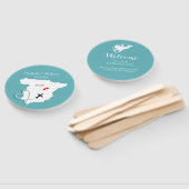 Huwelijksbestemming Spanje Handwaaier (Niet-gemonteerd)