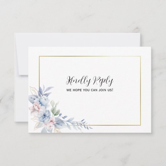 Huwelijksbevestiging Briefkaart uit de bloemlijst (Voorkant)