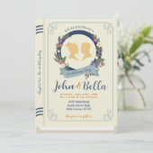 Huwelijksboek Bibliotheek Thema Hoesje Hoofdstuk E Kaart (Staand voorkant)